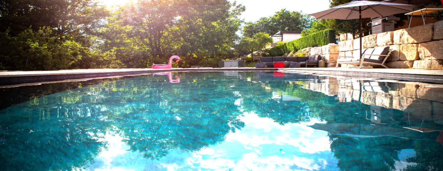 Traum vom eigenen Pool